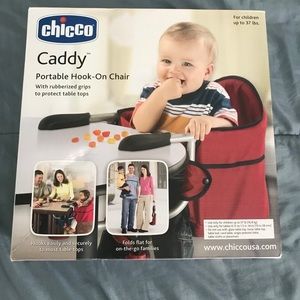 Chico baby caddy portable hook on chair